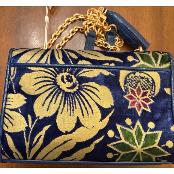 NWT Tory Burch Cosmic Floral Shoulder Bag $298 - Picture 2 of 6